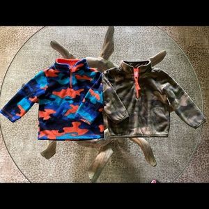 Was💲10! 🎉5/$20 Boy’s camo fleece pullovers set of 2
